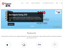 Tablet Screenshot of magento2x.com